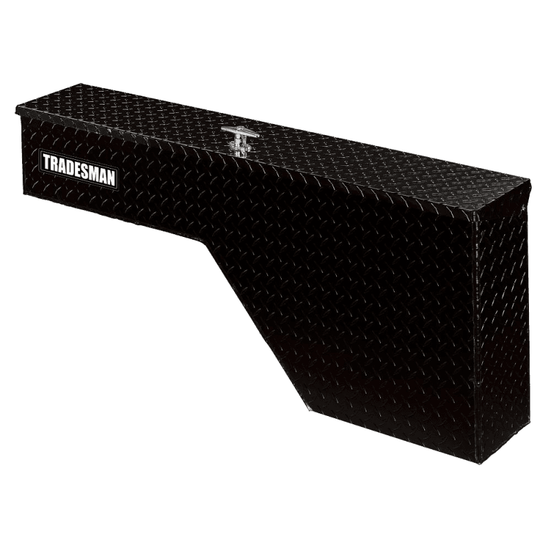 Tradesman — Tradesman Aluminum Fender Well Truck Tool Box (48in.) - Black - view 1