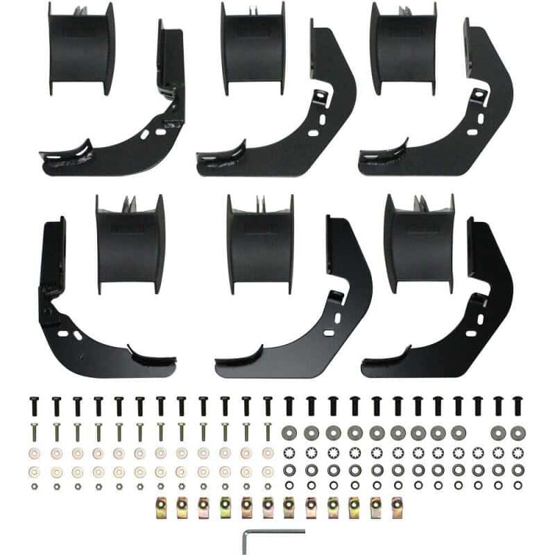 Westin — Westin 2014-2018 Chevy Silverado 1500 Crew Cab PRO TRAXX 5 Oval Nerf Step Bars - Black
Nerf/Step Bar - view 6