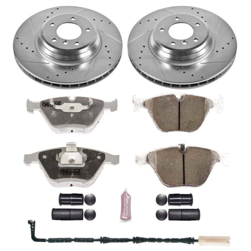 PowerStop — Power Stop 2009 BMW 335d Front Z26 Street Warrior Brake Kit - view 1