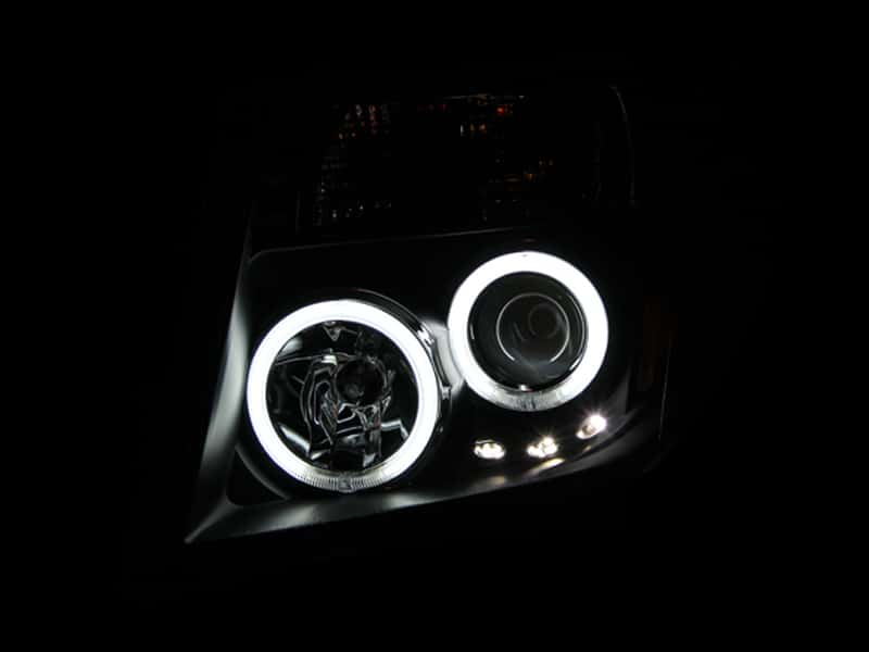 ANZO — ANZO 2005-2008 Nissan Frontier Projector Headlights w/ Halo Black
Head Light Set
HdLtSet - view 4