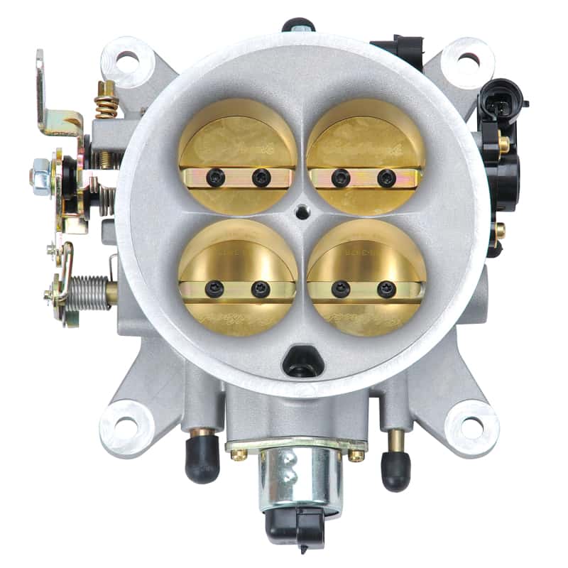 Edelbrock — Edelbrock Throttle Body Victor EFI 4-Barrel 4150 Style Flange 1.75In Bores Die Cast
FUEL INJECTION COMPO - view 2