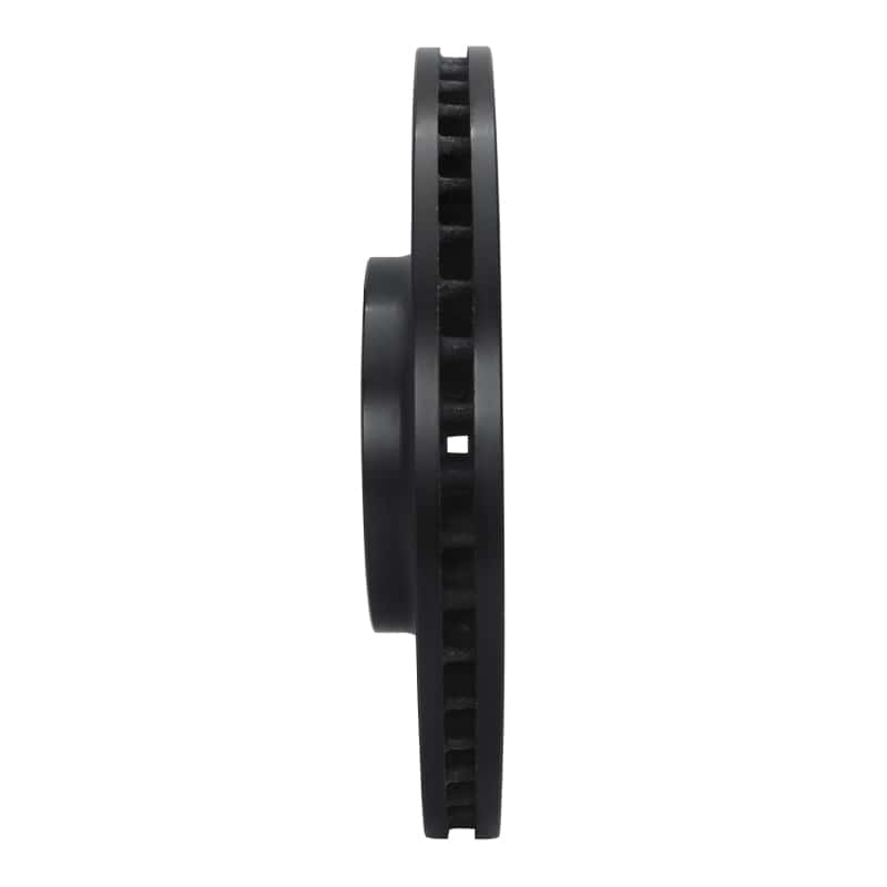 R1 Concepts — R1 03-05 Nissan Maxima Front Right Drilled & Slotted Black Brake Rotor
R1 Brake Rotor Drill - view 3