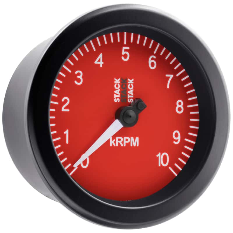 AutoMeter — Autometer Stack Sport 88mm 0-10K RPM Tachometer - Red
TACH SPORT RD 10KRPM - view 6