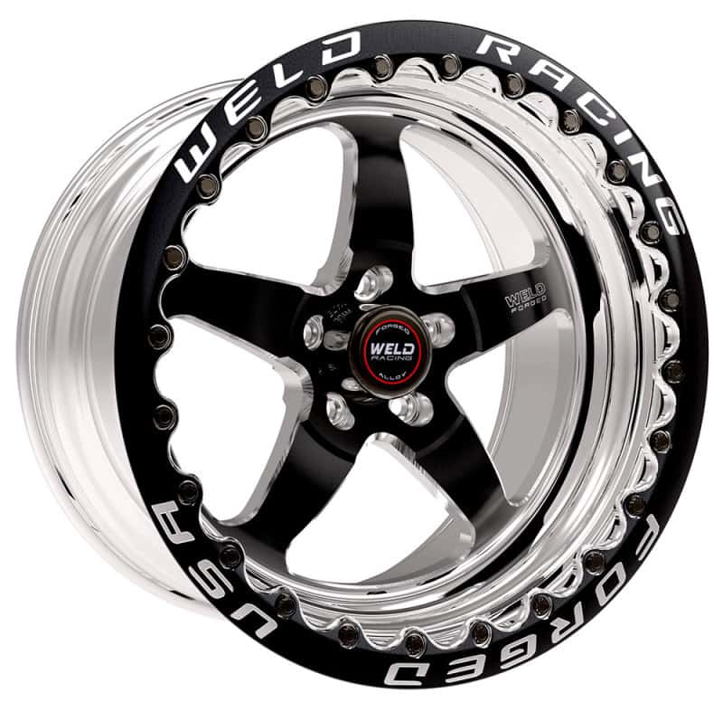 Weld — Weld S71 17x10 / 5x4.5 BP / 7.9in. BS Black Wheel (Low Pad) - Black Single Beadlock MT
17X10'' S71B SBL - view 1