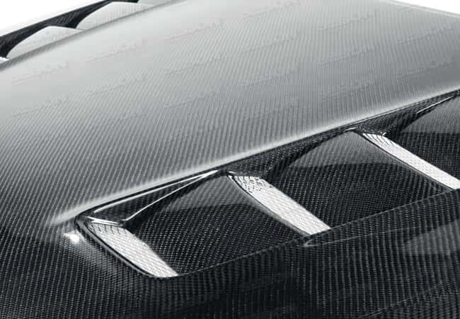 Seibon — Seibon 08-09 Lexus IS-F (USE20L) TSII Style Carbon Fiber Hood - view 7