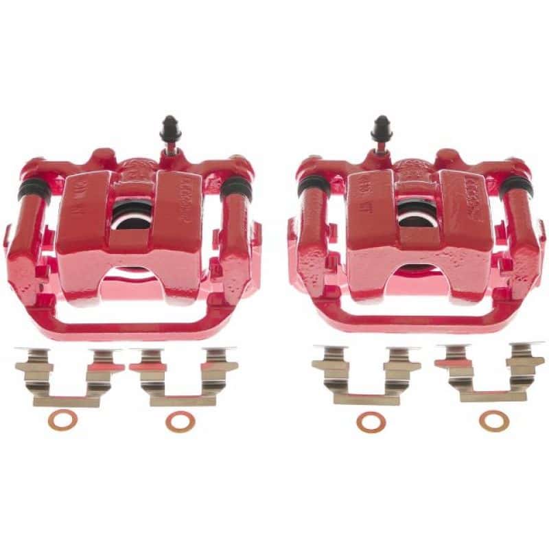PowerStop — Power Stop 17-19 Nissan Leaf Rear Red Calipers - Pair
Caliper Set - view 1