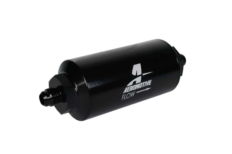 Aeromotive — Aeromotive In-Line Filter - (AN-6 Male) 10 Micron Fabric Element Bright Dip Black Finish
Fuel Filter - view 7