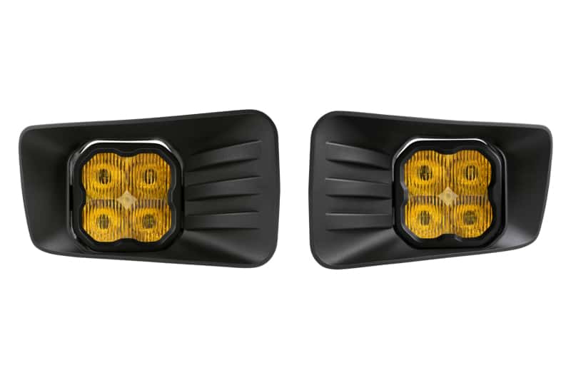 Diode Dynamics — Diode Dynamics SS3 Type CH LED Fog Light Kit Pro ABL - Yellow SAE Fog - view 1