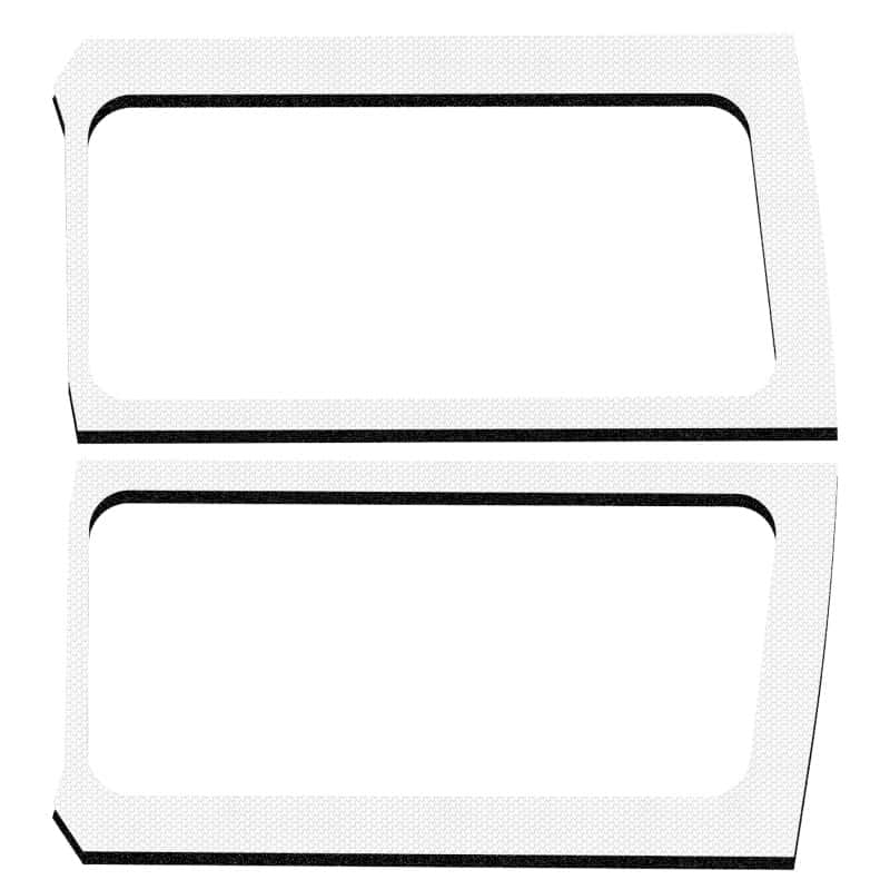DEI — DEI 18-23 Jeep Wrangler JL 2-Door Boom Mat Rear Side Window Trim - 2 Piece - White
Sound Dampening Kit - view 2