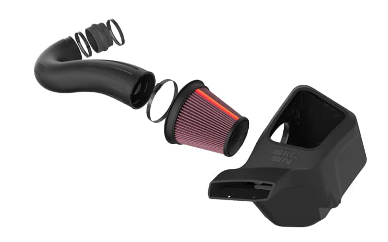 K&N Engineering — K&N 11-22 Jeep Grand Cherokee V8-5.7L F Performance Air Intake System
NextGen Cold Air Int - view 4