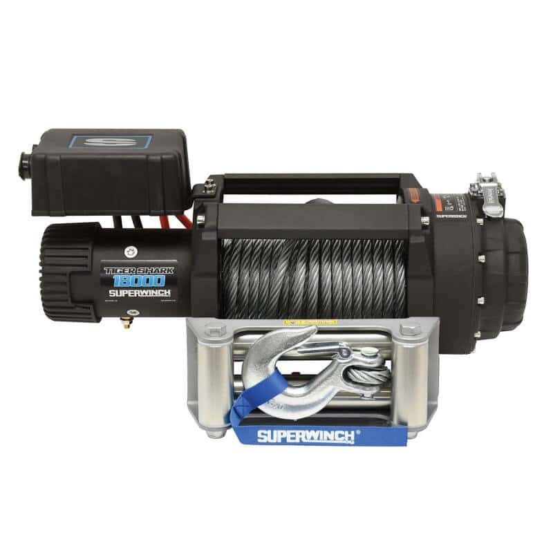 Superwinch — Superwinch 18000 LBS 12V DC Wire Rope Tiger Shark Winch
Winch - view 2