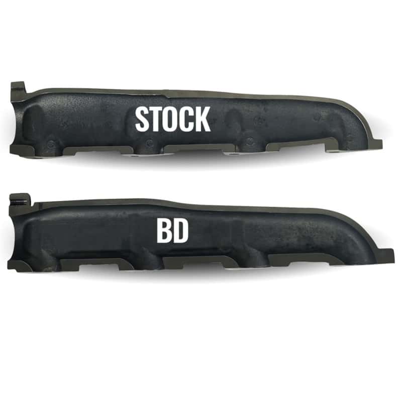 BD Diesel — BD Diesel 08-10 Ford F-250/F-350/F-450/F-550 Powerstroke 6.4L Exhaust Manifold Set
Exhaust Manifold Set - view 3
