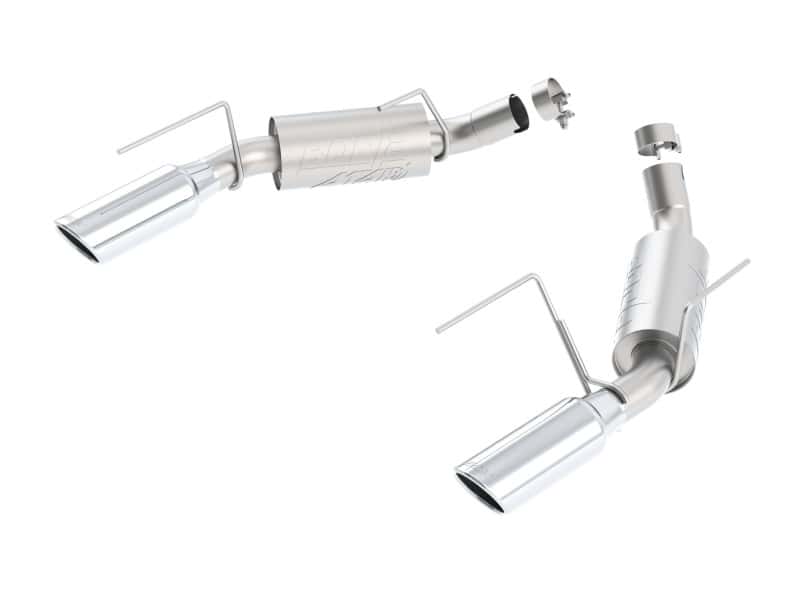 Borla — Borla 05-09 Mustang GT/Bullitt 4.6L 8cyl Aggressive ATAK Exhaust (rear section only)
Axle-Back System
ExhstSysKt - view 1