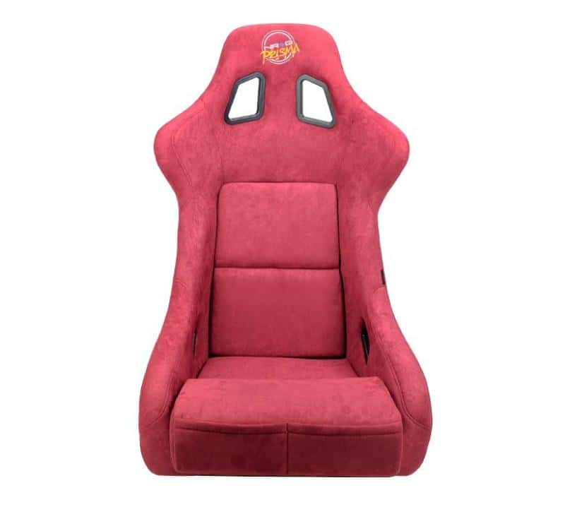 NRG — NRG FRP Bucket Seat PRISMA Edition - Medium (Maroon/ Pearlized Back) - view 3