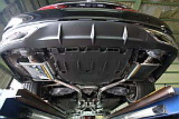 Invidia — Invidia 12+ Lexus GS350 Q300 Axle-Back Exhaust - view 1