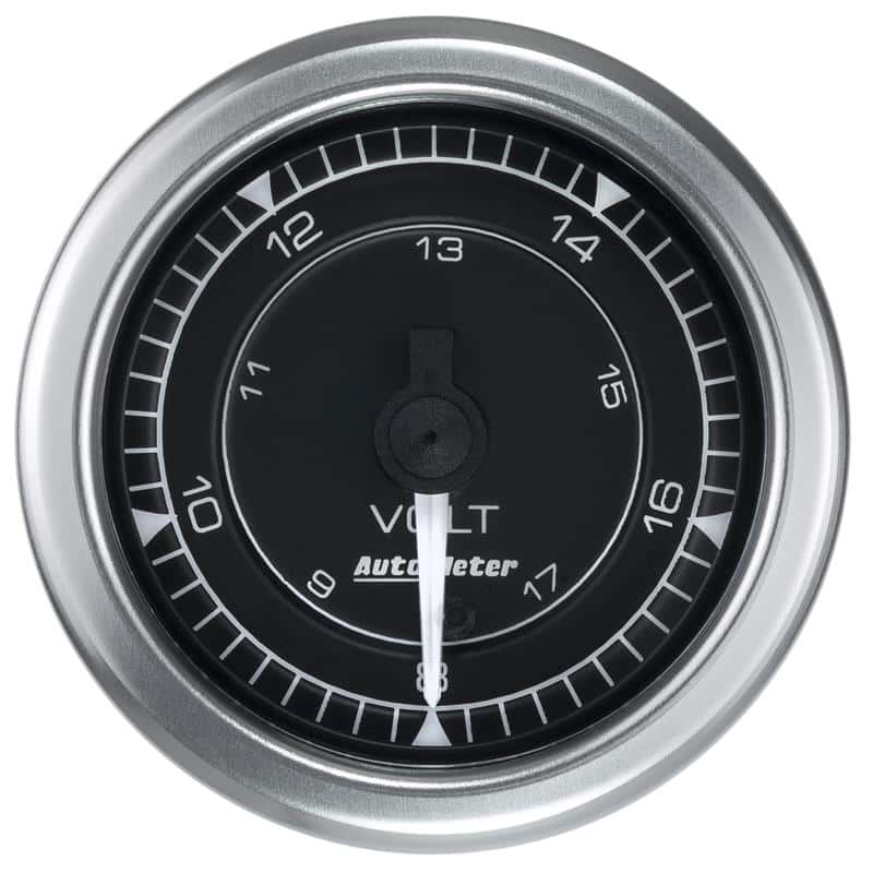 AutoMeter — Autometer Chrono 2-1/16in 18V Voltmeter Gauge
2" VOLTMETR 18V S CH - view 2
