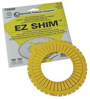 SPC Performance — SPC Performance EZ Shim Dual Angle Camber/Toe Shim (Yellow)
CAMBER TOE SHIM
REAR SHIM EA - view 2