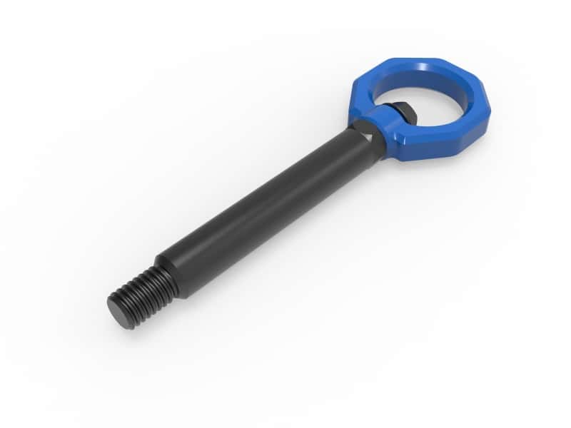 aFe — aFe 23-25 BMW M2 (G87) CONTROL Front / Rear Tow Hook - Blue
Tow Hook - view 2