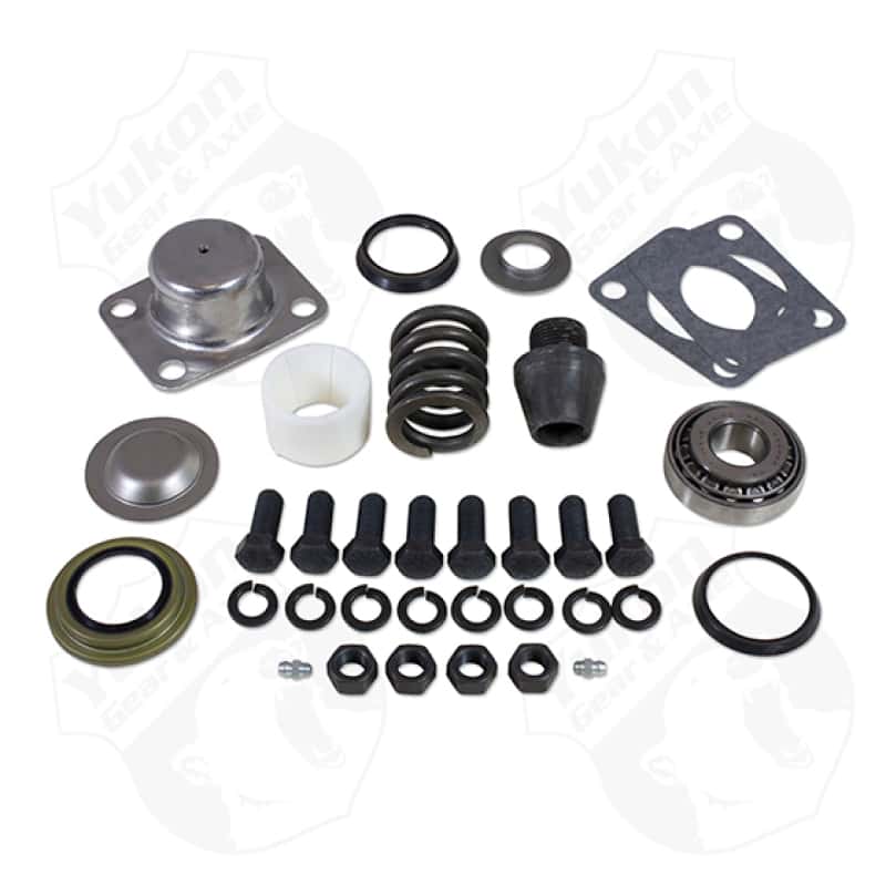 Yukon Gear & Axle — Yukon Gear Replacement King-Pin Kit For Dana 60 - One Side (Pin/Bushing/Seals/Bearings/Spring/Cap)
King Pin Kit & Parts
King Pin Kit/Parts - view 2