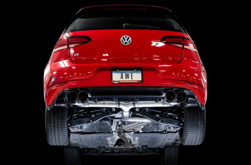 AWE Tuning — AWE Tuning MK7.5 Golf R Track Edition Exhaust w/Diamond Black Tips 102mm
Track Exhaust - view 2