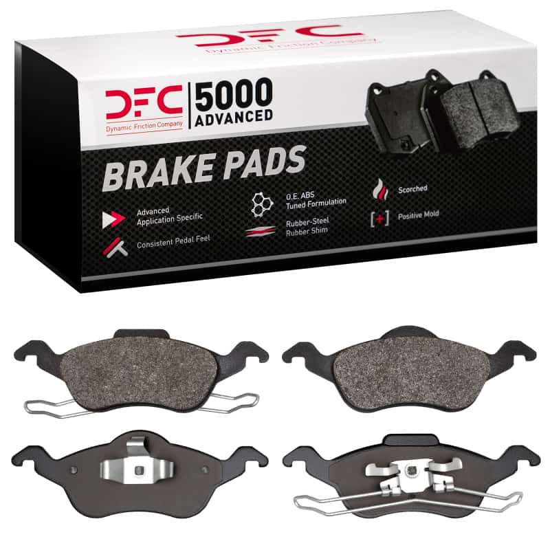 DFC — DFC 00-04 Ford Focus Front 5000 Advanced Semi Metallic Brake Pads
DFC Brake Pad Set - view 4
