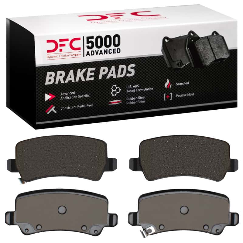 DFC — DFC 16-17 Hyundai Azera Rear 5000 Advanced Ceramic Brake Pads
DFC Brake Pad Set - view 4