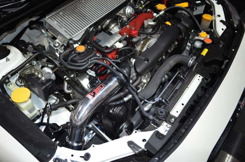 Injen — Injen 18-21 Subaru WRX STI H4-2.5L Turbo SP Aluminum Series Cold Air Intake - Wrinkle Black
Cold Air Intake - view 4