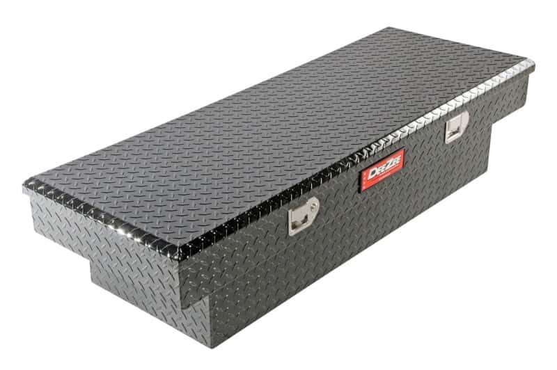 Dee Zee — Dee Zee Universal Tool Box - Red Crossover - Single Lid Black BT Mid Size
ToolBxTrkBedRTR - view 1