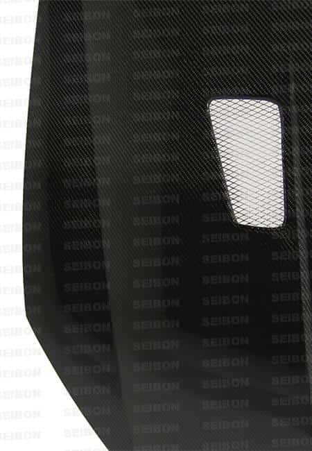 Seibon — Seibon 10-11 VW Golf GTI 5K/MK6 TM Carbon Fiber Hood w/ Shaved Emblem - view 5