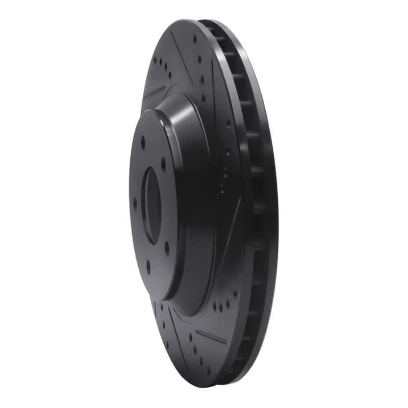 R1 Concepts — R1 88-96 Chevrolet Corvette Left Front Drilled & Slotted Black Brake Rotor
R1 Brake Rotor Drill - view 2