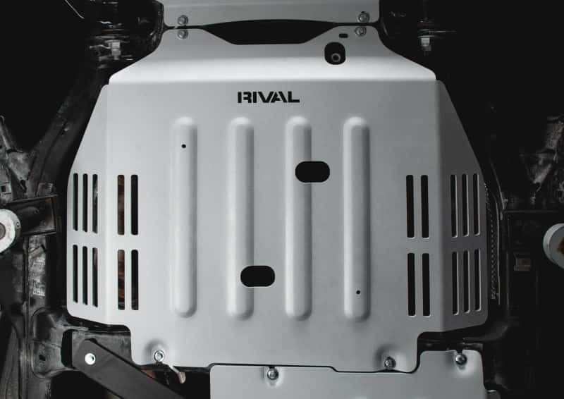 Rival 4x4 — Rival 2021-2026 Toyota Tundra  Aluminum Transmission Catalytic Converter Skid Plate
Cat Conv Skid Plate - view 2