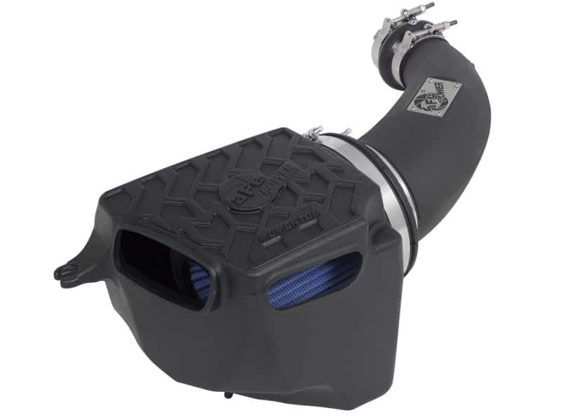 aFe — aFe Momentum GT Stage 2 Pro 5R Intake System 07-11 Jeep Wrangler (JK) V6 3.8L w/ Mechanical Fan
Momentum GT Intake - view 1
