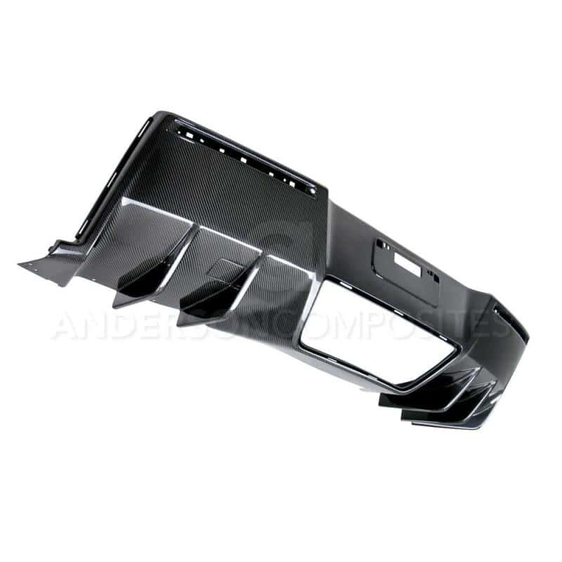 Anderson Composites — Anderson Composites 14+ Chevrolet Corvette C7 Stingray/Z06 Rear Diffuser - view 2