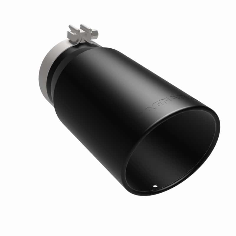 Magnaflow — MagnaFlow Tip Stainless Black Coated Single Wall Round Single Outlet 6in Dia 5in Inlet 13in L
Stainless Steel
Exhaust Tip - view 20