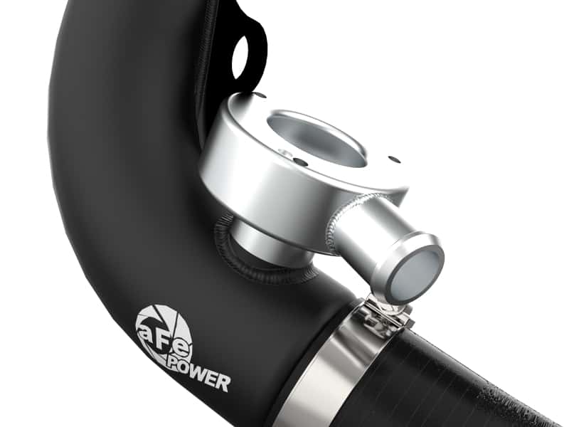 aFe — aFe BladeRunner 2 1/2in Intercooler Hot Side Charge Pipe 18-21 Jeep Wrangler JL L4-2.0L (t) - Black
Hot Charge Pipe - view 5