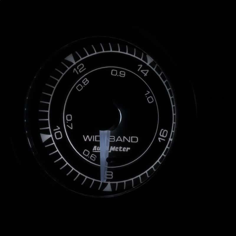 AutoMeter — Autometer Chrono 2-1/16in 8:1-18:1 Air/Fuel Ratio Analog Wideband Gauge
GA 2" AFR WDBND S CH - view 5