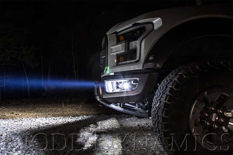 Diode Dynamics — Diode Dynamics Raptor 2017 Stage Series Fog Kit 12 - White Driving - view 4