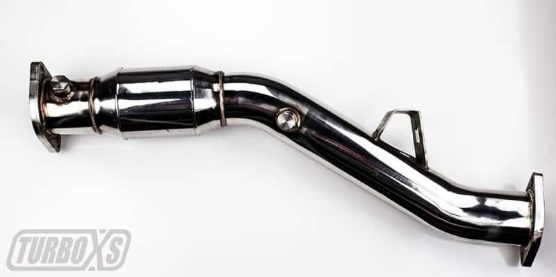 Turbo XS — Turbo XS 02-07 WRX-STi  / 04-08 Forester XT High Flow Catalytic Converter Pipe
Exhaust Pipe - view 1