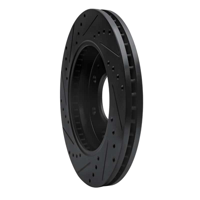 R1 Concepts — R1 09-09 Ford F-150 RWD Front Right Drilled & Slotted Black Brake Rotor
R1 Brake Rotor Drill - view 4