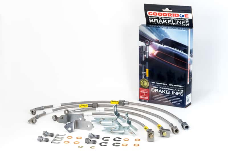 Goodridge — Goodridge 08-11 Dodge Challenger / 06-11 Charger / 05-08 Magnum SE Brake Lines
Brake Hose Kit - view 2