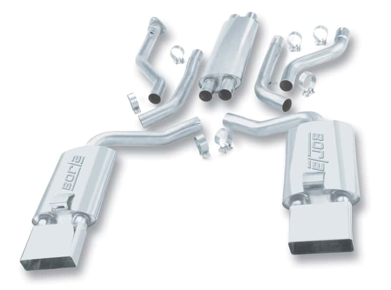 Borla — Borla 92-96 Chevrolet Corvette Hatchback/Conv 5.7L 8cyl 4/6 Spd Touring SS Catback Exhaust
Cat-Back System
ExhstSysKt - view 1