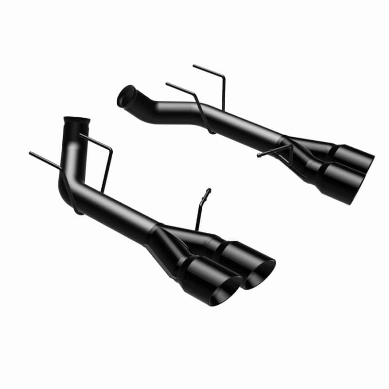 Magnaflow — MagnaFlow 13 Ford Mustang Shelby GT500 V8 5.8L Quad Split Rear Exit Stainless Cat Back Perf Exhaust
Axle-Back - view 38