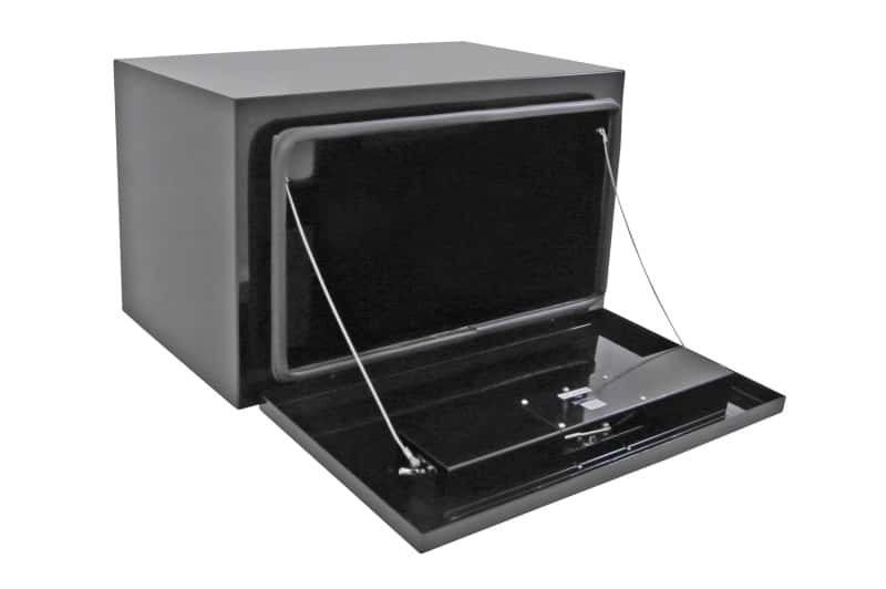 Dee Zee — Dee Zee Universal Tool Box - Specialty Underbed Black BT Alum 24X18X18 (Txt Blk)
ToolBxTrkBedUnderBed - view 2