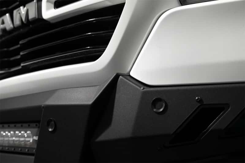 Addictive Desert Designs — Addictive Desert Designs 19-24 RAM 1500 Black Label Front Bumper
Bumper- Front - view 6