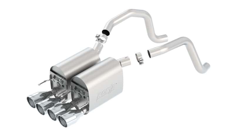 Borla — Borla 05-08 Corvette Coupe/Conv 6.0L/6.2L 8cyl 6spd RWD Touring SS Exhaust (rear section only)
Axle-Back System
ExhstSysKt - view 4