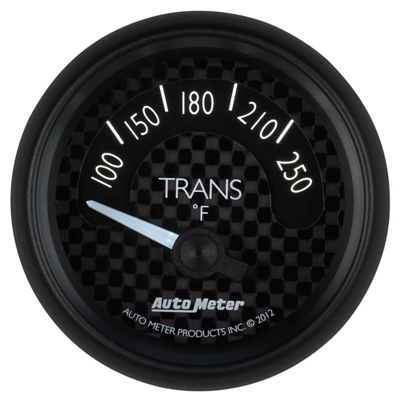 AutoMeter — Autometer GT Series 52mm Short Sweep Electronic 100-250 Deg F Transmission Temperature
2-1/16" TRANS TEMP, - view 10