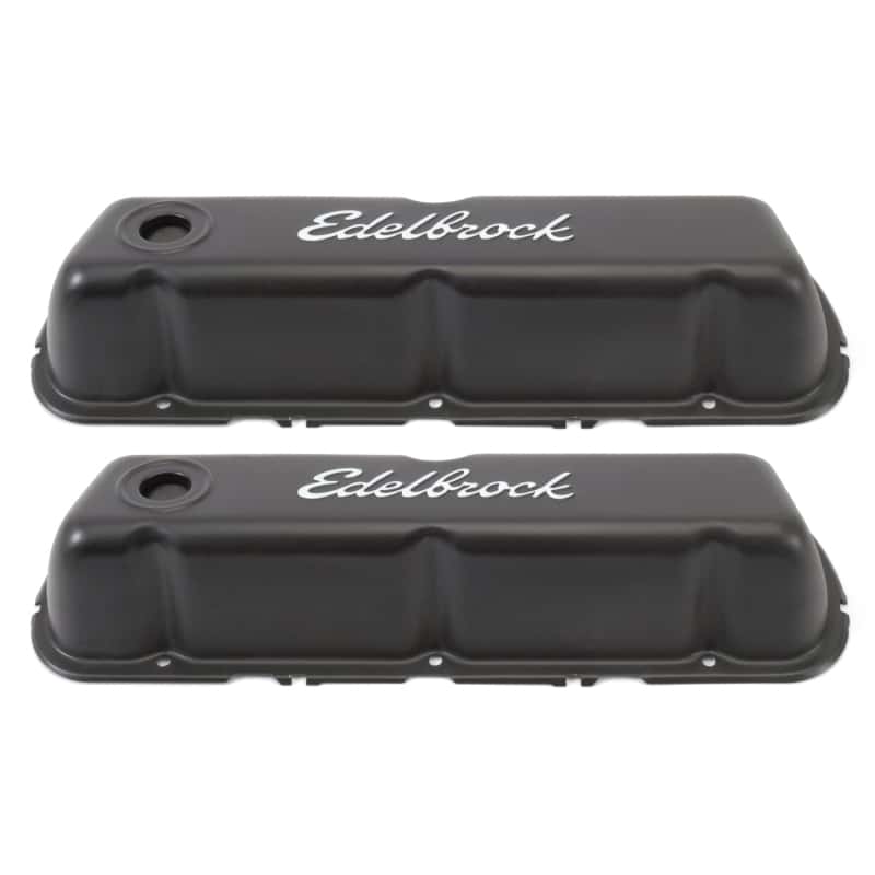 Edelbrock — Edelbrock Valve Cover Signature Series Ford 260-289-302-351W CI V8 Black
CHROME/PRO-FLO - view 3