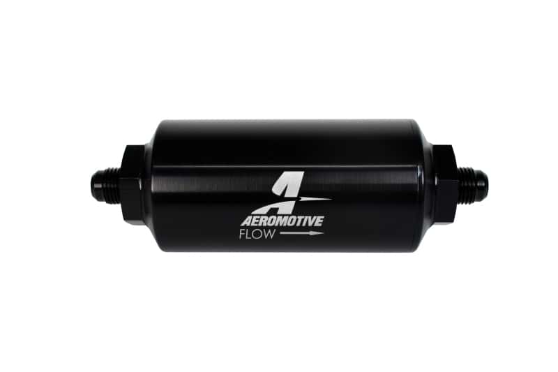 Aeromotive — Aeromotive In-Line Filter - (AN-6 Male) 10 Micron Microglass Element Bright Dip Black Finish
Fuel Filter - view 2