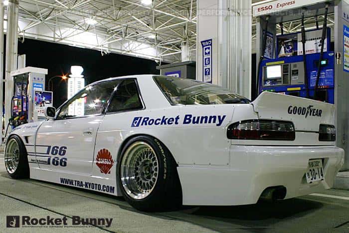 GReddy — GReddy 89-93 Nissan Silvia 2Dr Full Rocket Bunny (PS13) F,S,R Aero Kit V1 **Must Ask/Call to Order** - view 2