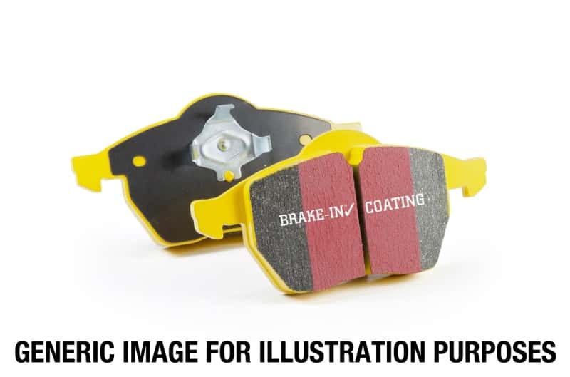 EBC — EBC 74-80 Chevrolet C30 (JB8) Yellowstuff Front Brake Pads
Disc Brake Pad - view 4